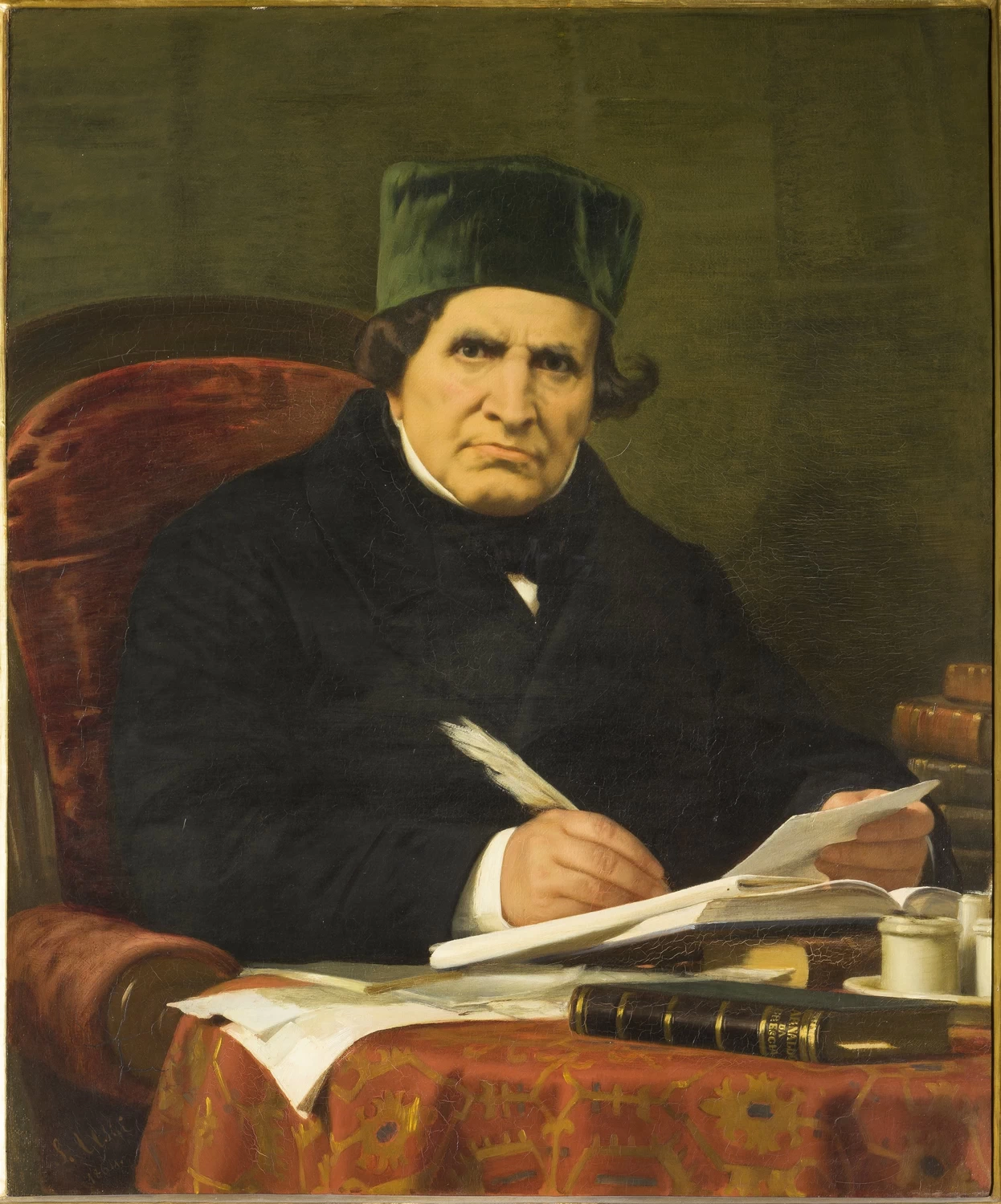 Stefano - ritratto di Giovan Battista Niccolini, Gallerie degli Uffizi, Galleria d’arte moderna, Firenze